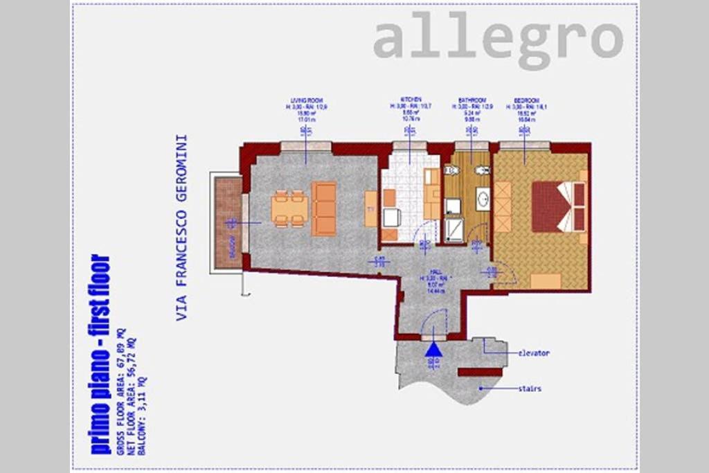 Appartamento Allegro 크레모나 외부 사진